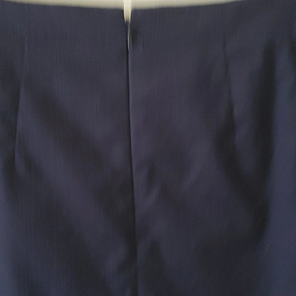 Ann Taylor Loft Navy Bow Skirt Size 2